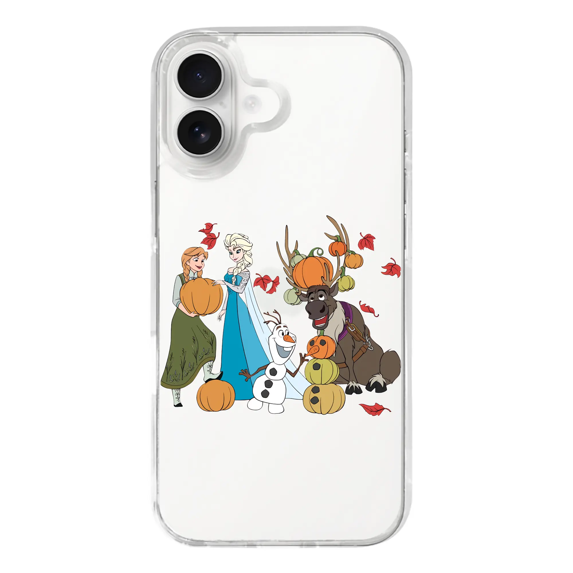 アナと雪の女王(Frozen) グッズ アナ(Anna) - iPhone 17シリーズ 透明スマホケース – 薄型・耐衝撃・精密フィット保護カバー